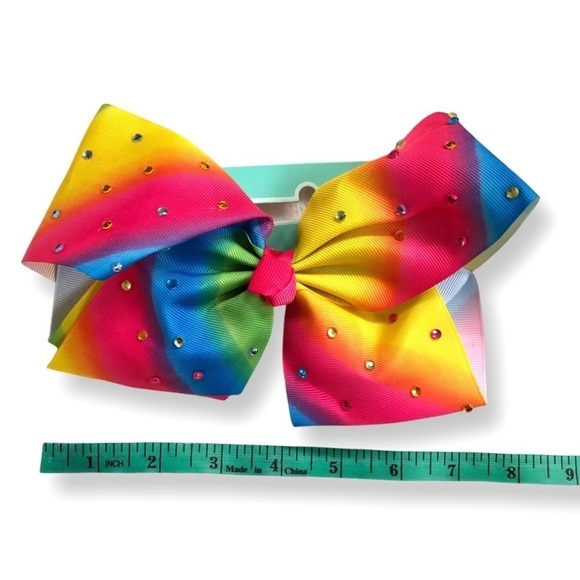 ⭐️ 5 for $25 Copper Key Bright Multicolor Girls’ Ribbon Hair Clip - Picture 5 of 5